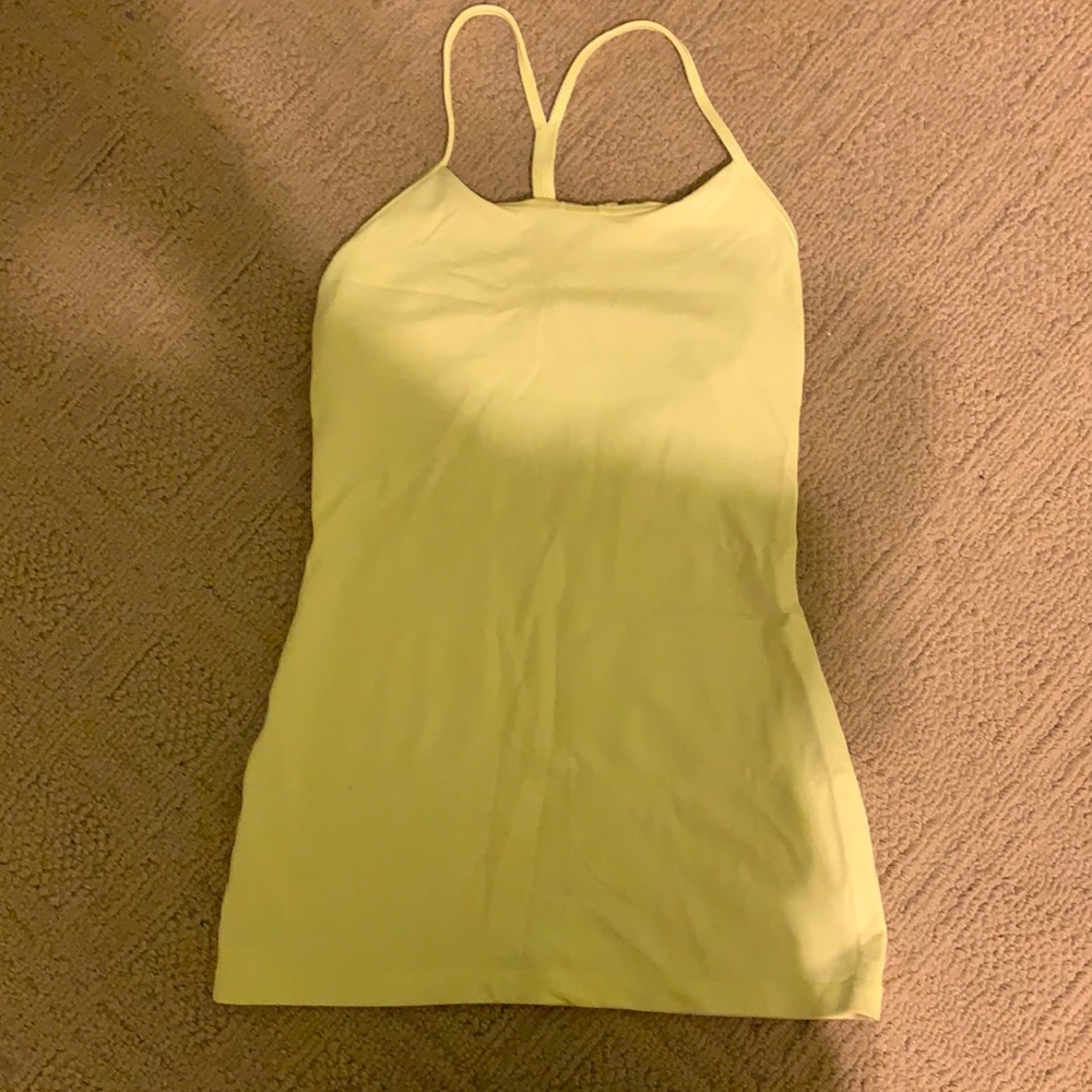 Lululemon y strap tank top